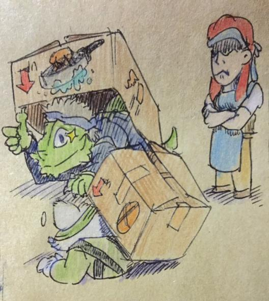 File:Relc, Lyon, Metal Gear Mrsha by Brack.png