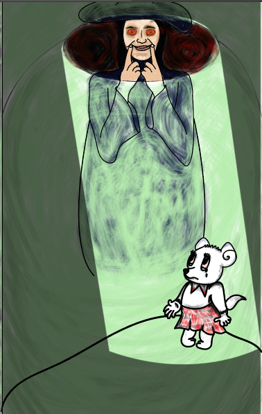 File:Belavierr terrorizing Mrsha by YashKetchum.png