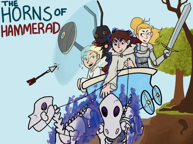 File:Horns riding to battle by JackEnza.png