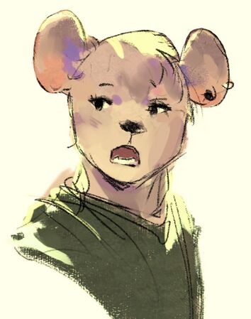 Liska Silverfang, Door Gnoll