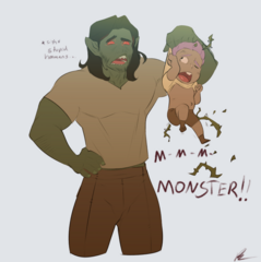 Numbtongue holding Cade