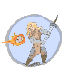 Yvlon playing Baseball by Brack