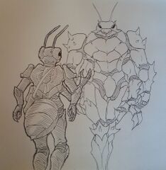 Pawn and Yellow Splatters