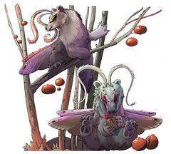 Mothbears (commissioned by Pirateaba)