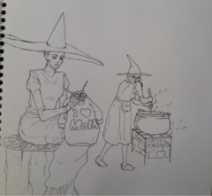 Belavierr knitting for Wiskeria