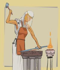 Nawal smithing by Fanworks/Guliver (6.13 K)