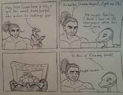 Grimalkin revealed to Orjin