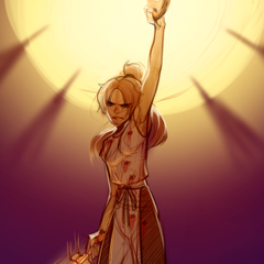 Erin with Sunlight Umbrella