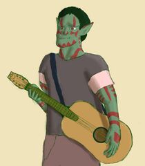 Numbtongue with guitar