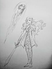 Sprigaena and Apista one hour sketch