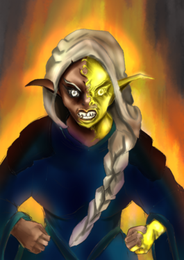 Angry Silvenia by Lanrae