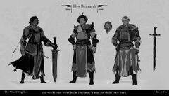 Flos in Greyscale art