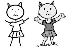 Mrsha Left: Me. Right: Brack.