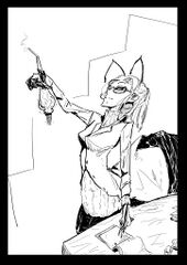 Half-Anthropomorphed Free Queen, by John Doe