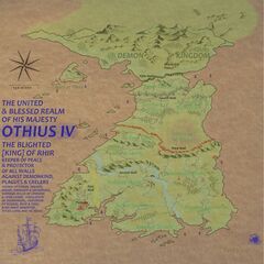 Map of Rhir, as seen by the Blighted Kingdom