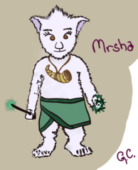 Mrsha (Cutout) by Grid Cube