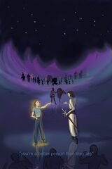 Imaginary Erin talking to Pisces by Guliver