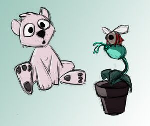 Mrsha and apista by auspiciousOctopi.jpg