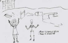 Erin and Toren after Inn Explosion, by Grid Cube (2.10 T)