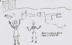 Erin and Toren after Inn Explosion, by Grid Cube (2.10 T)