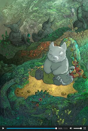 Mrsha sleeping by Enuryn.jpg