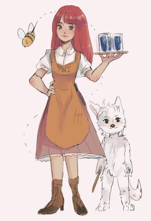 Lyonette and Mrsha by froggias.jpg