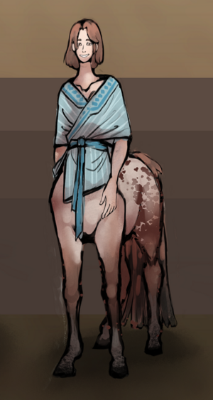 Centaur lady by flauschesoeckchen.PNG