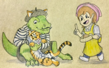 French Grim & Erin by Brack