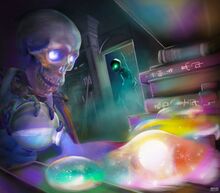 Toren and Healing Slime, Art by Auspiciousoctopi and commissioned by Pirateaba