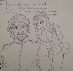 Teriarch/Eldavin & Ryoka, by LeChatDemon