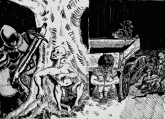 Day 26: Hide (Human/Goblin children hiding from the cycle of violence) Week 4: Goodbyes