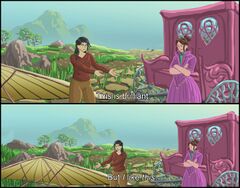 Ryoka arguing with Magnolia