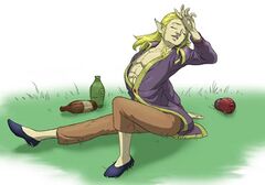 Tolveilouka Ve’delina Mer Swooning before fighting Taletevirion