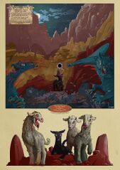 Eater Goats and Void Goat (commissioned by Pirateaba)