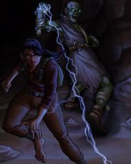 Ryoka running past the lich by LeChatDemon (1.02 R)