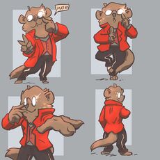 Colored Sketches by Brack