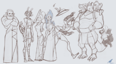 Inn cast (Hercules theme crossover)