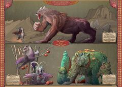 Mossbears, Mothbears, and Racdelbears (commissioned by Pirateaba)