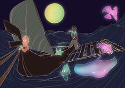 Seve, the Hundredfriends Courier, by Auspiciousoctopi