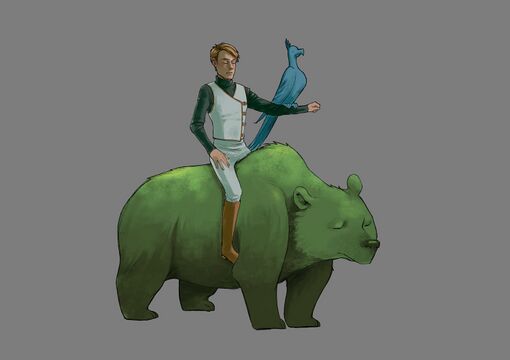 Laken with Frostwing and Bismarck by Artsy Nada