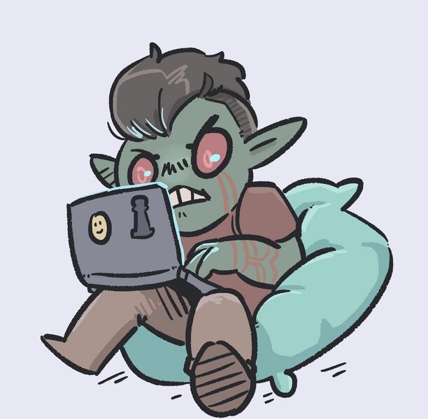 File:Laptop Goblin by Brack.jpg